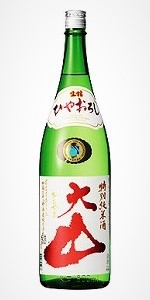 加藤嘉八郎酒造　大山　「特別純米　ひやおろし」　1800ml